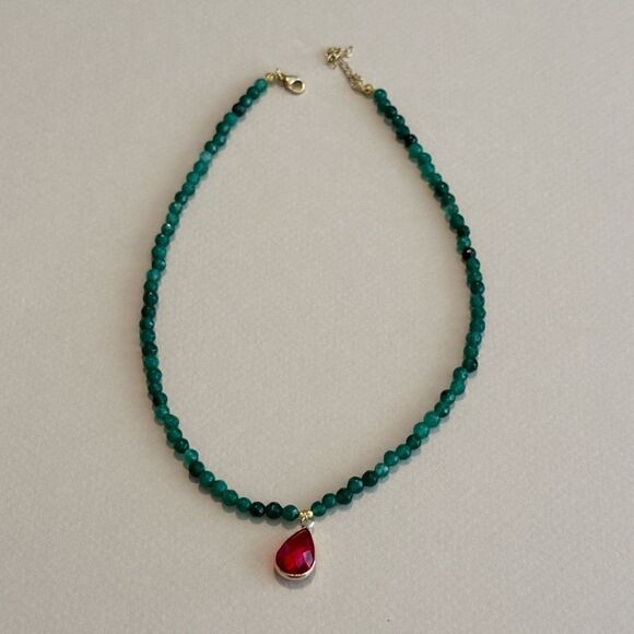 Teardrop Necklace N1349 - Picture 2 of 4